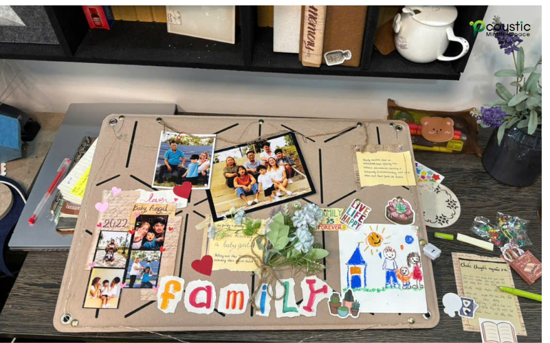 Bảng ghim Pcoustic được trang trí theo chủ đề luôn là món quà tặng độc đáo, ý nghĩa ngày 20/11